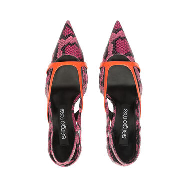 sr Aracne  - Pumps Mandarine+Fuxia, 3