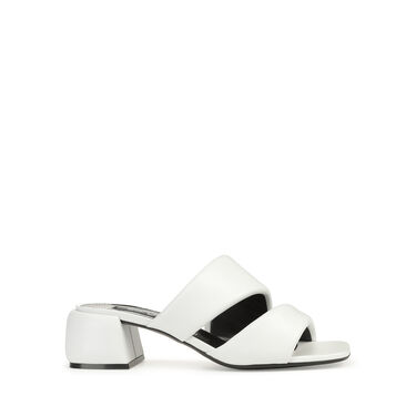 Sandals White Low heel: 45mm, sr Spongy - Sandals White 2