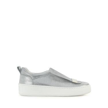 Sneakers Grey Flat: 5mm, sr1 Addict - Sneakers Acciaio 2