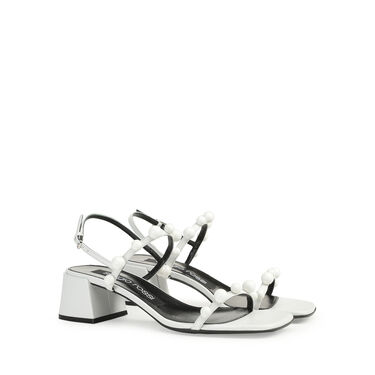 Sandals White Low heel: 45mm, sr Chupetas - Sandals White 2