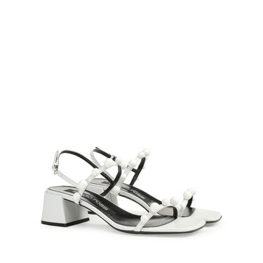 Sandales Blanc Petit talon: 45mm, sr Chupetas - Sandals White 2