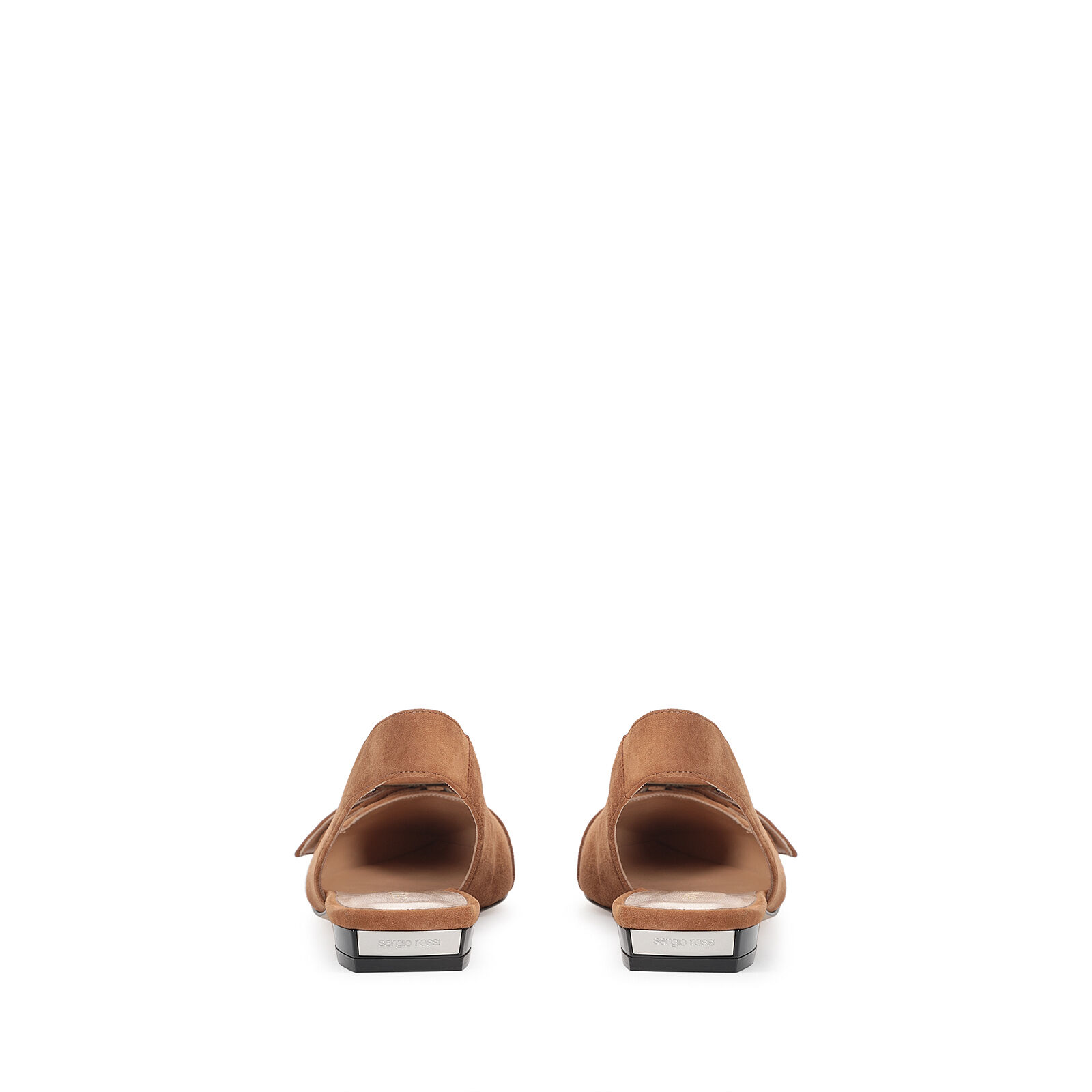 Slingbacks Brown Flat: 10mm, Sr Milano Mia | Sergio Rossi