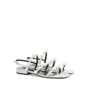 Sandalen Weiss Niedriger Absätze: 15mm, sr Chupetas - Sandals White 2