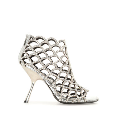 Sandales Gris Talon haut: 100mm, sr Mermaid - Sandals Grey 2