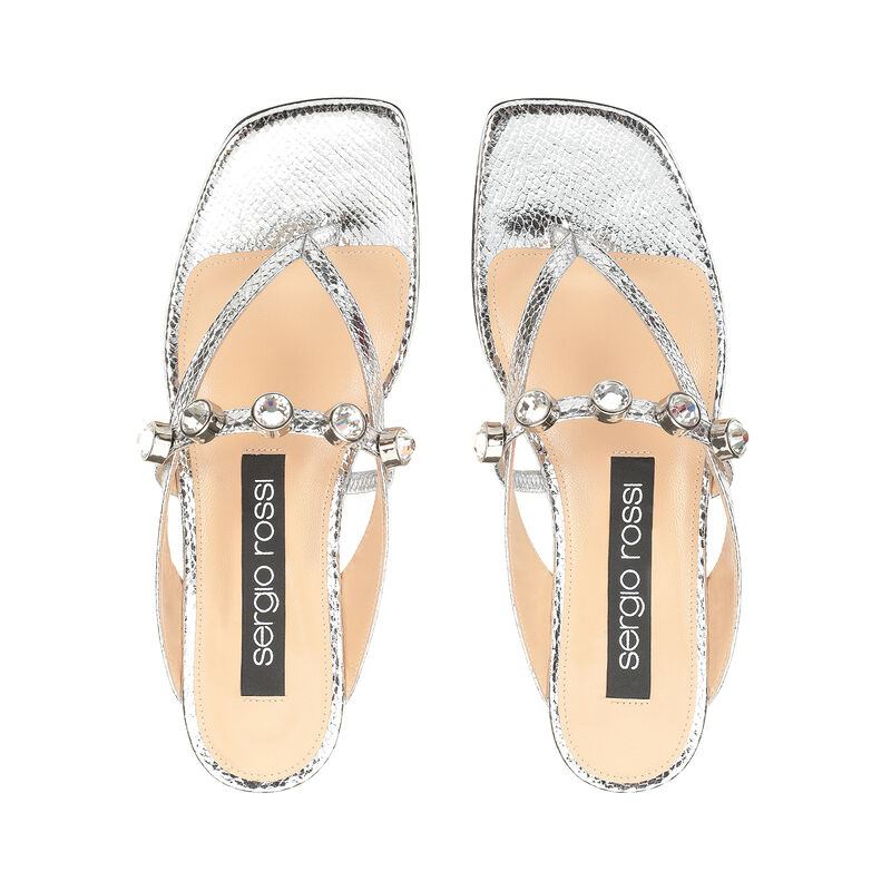 sr1  - Sandals Argento