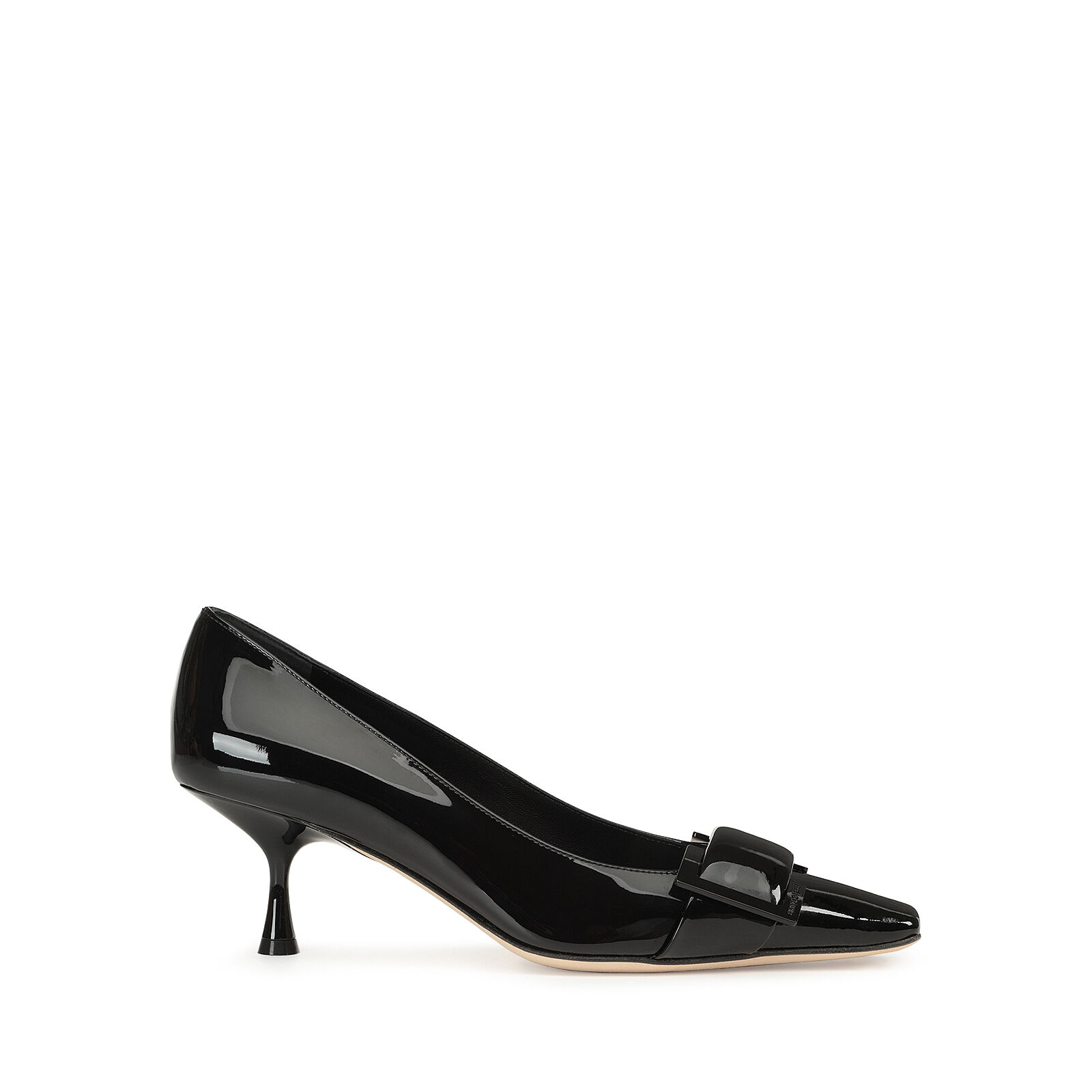 Black pumps medium heel outlet