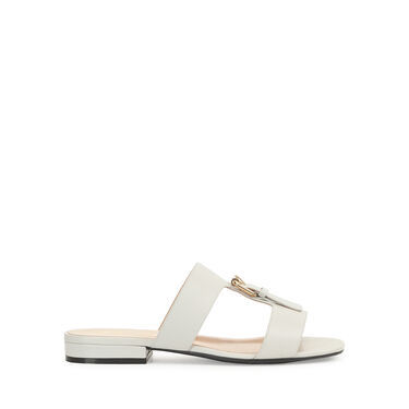 Sandali Bianco Altezza tacco: 15mm, Buckle - Sandali Off White 2