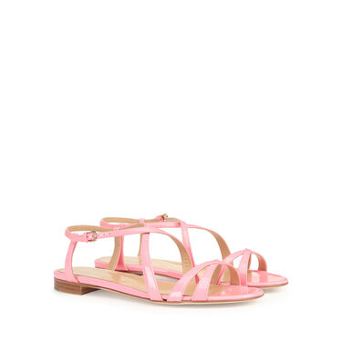 Sandals Pink Low heel: 10mm, Bon ton - Sandals Pink Bubble 2