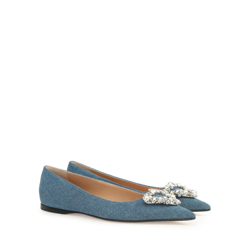 sr Godiva Precious - Ballerinas Indigo