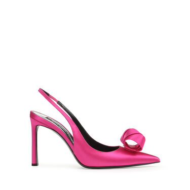 Slingbacks Pink High heel: 95mm, sr Bigoudi - Slingbacks Magenta 2