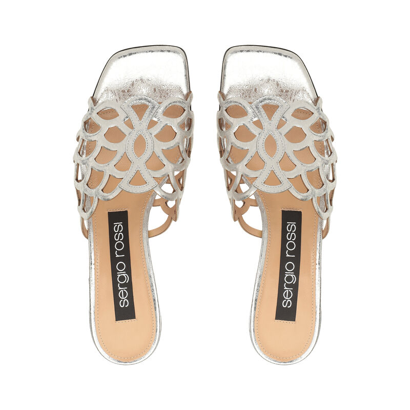 sr Mermaid - Sandals Silver