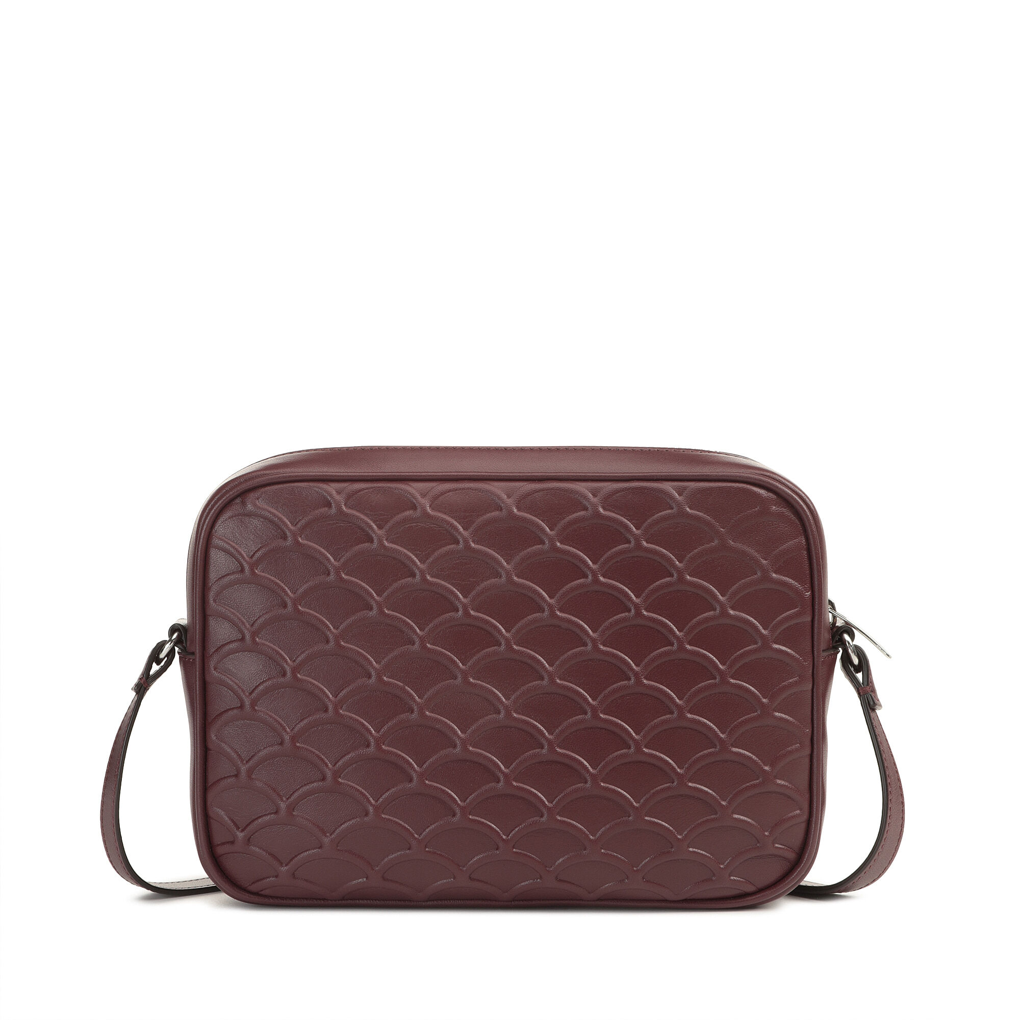 Shoulder Red Size 21cm x h15cm x 5.5cm sr Mermaid 3D Shoulder Bag Wine Sergio Rossi
