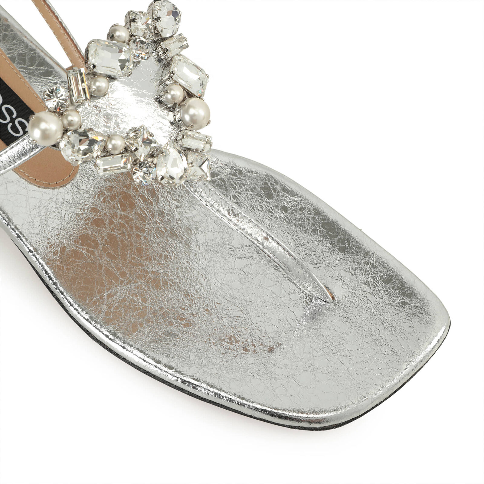 sr Godiva Precious - Flat sandals Silver, 4