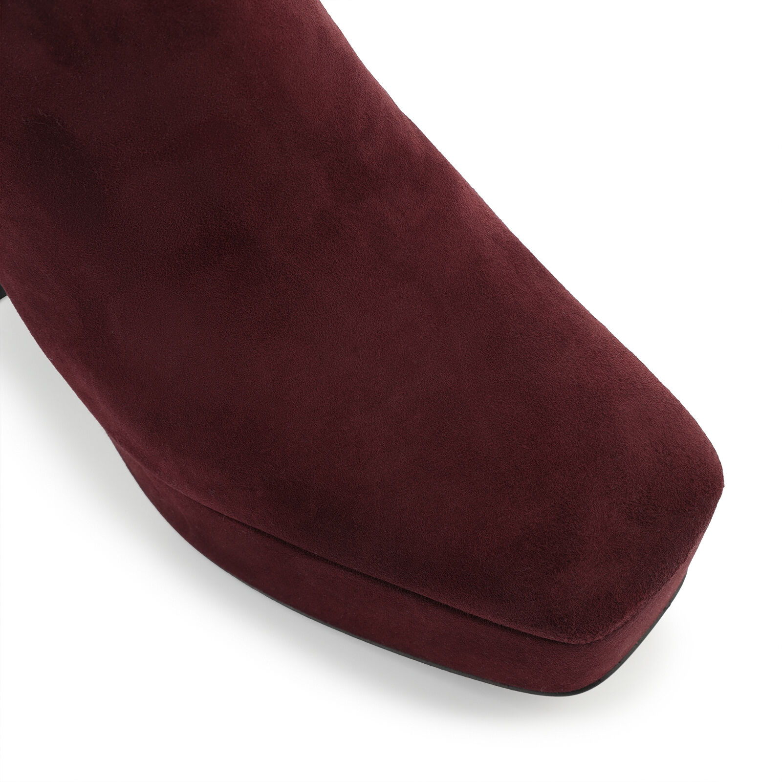 Booties Red High heel: 85mm, SI ROSSI - Booties Wine