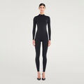 Turtle Neck Jumpsuit, Black, hi-res-1