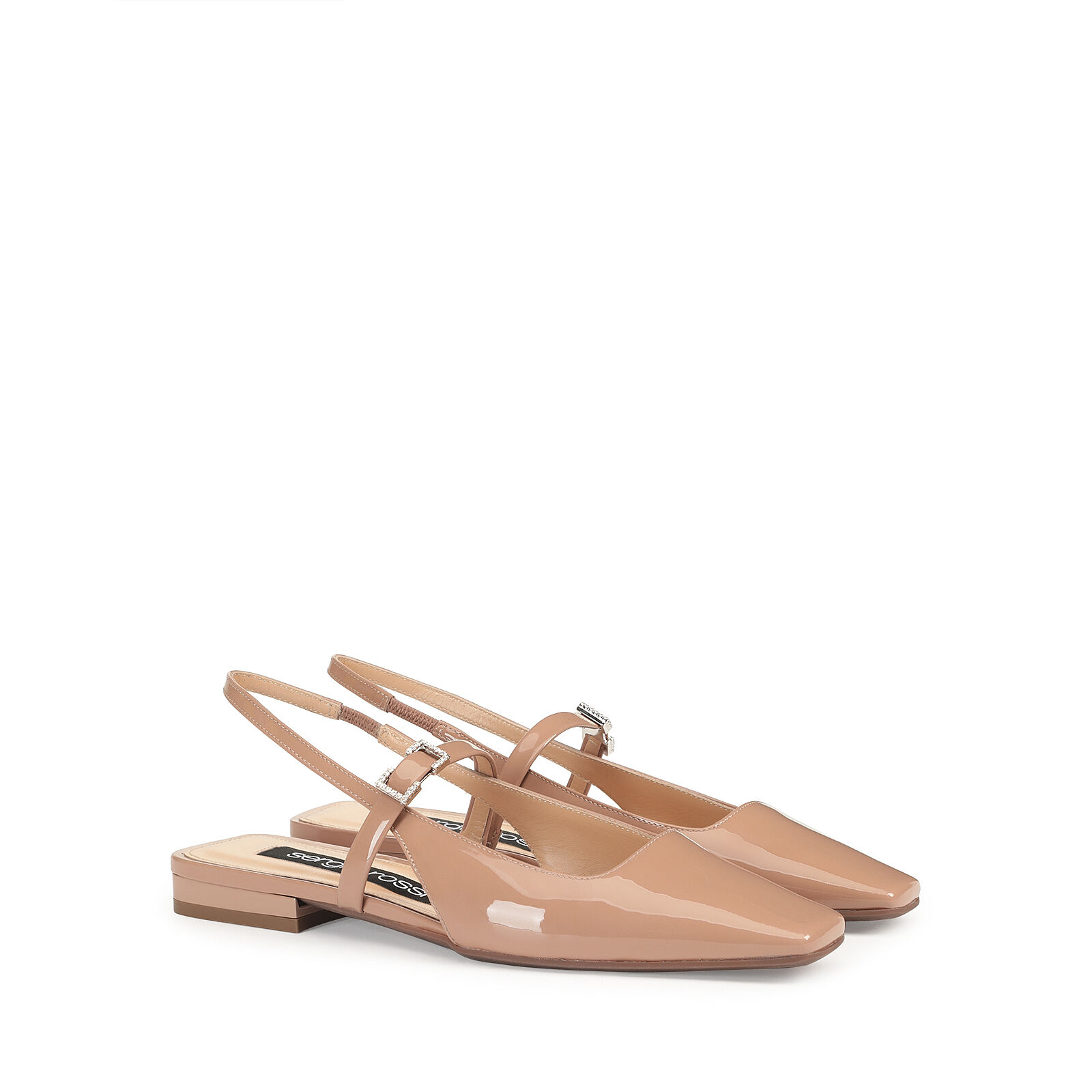 Slingbacks ヌード ヒールの高さ: 15mm, sr Mini Prince | Sergio Rossi