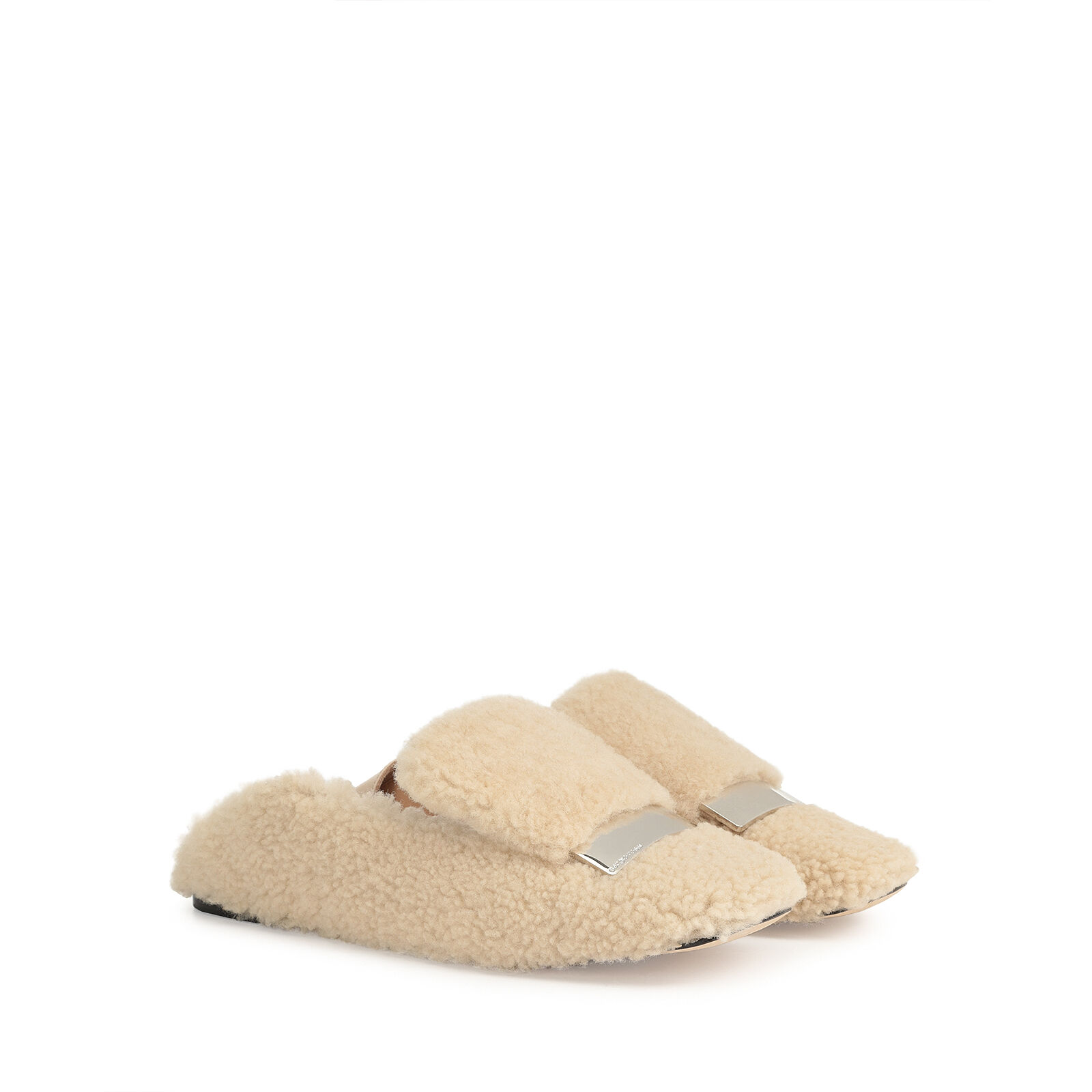 注目の新作★2025SS★Sergio Rossi★sr1-Slippers Bright Skin Slippers Bright skin Flat: 5mm, sr1 | Sergio Rossi