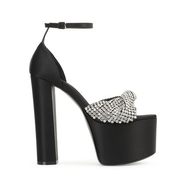 Sandals Black High heel: 80mm, Evangelie - Sandals Black 1