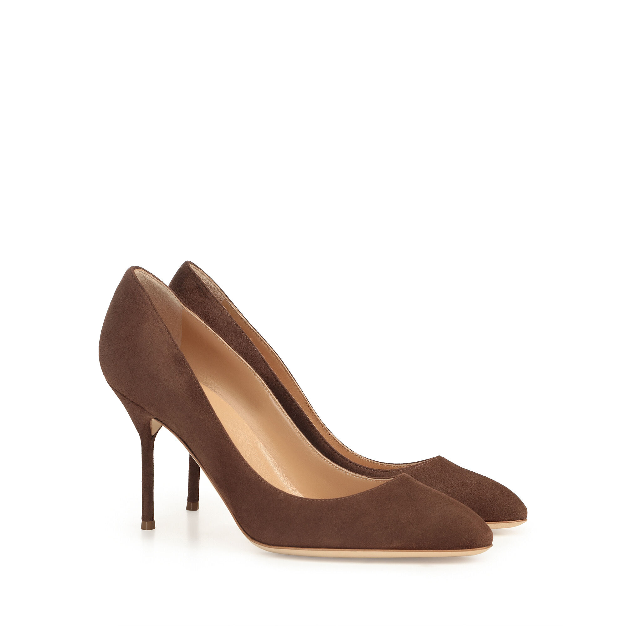 パンプス ブラウン ローヒール: 90mm, Chichi - Pumps Cocoa | Sergio Rossi