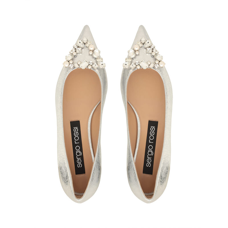 sr Godiva Precious - Ballerinas Silver