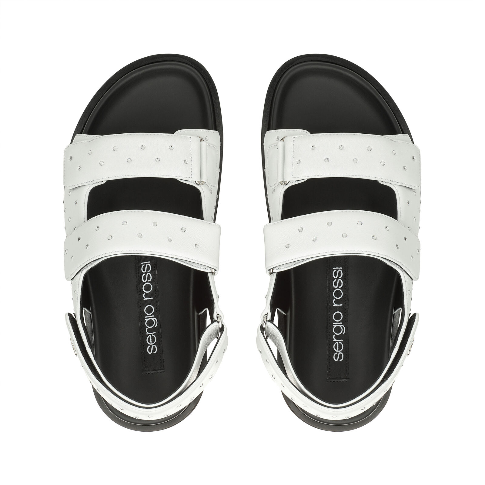 sr Arc - Flat sandals White, 3