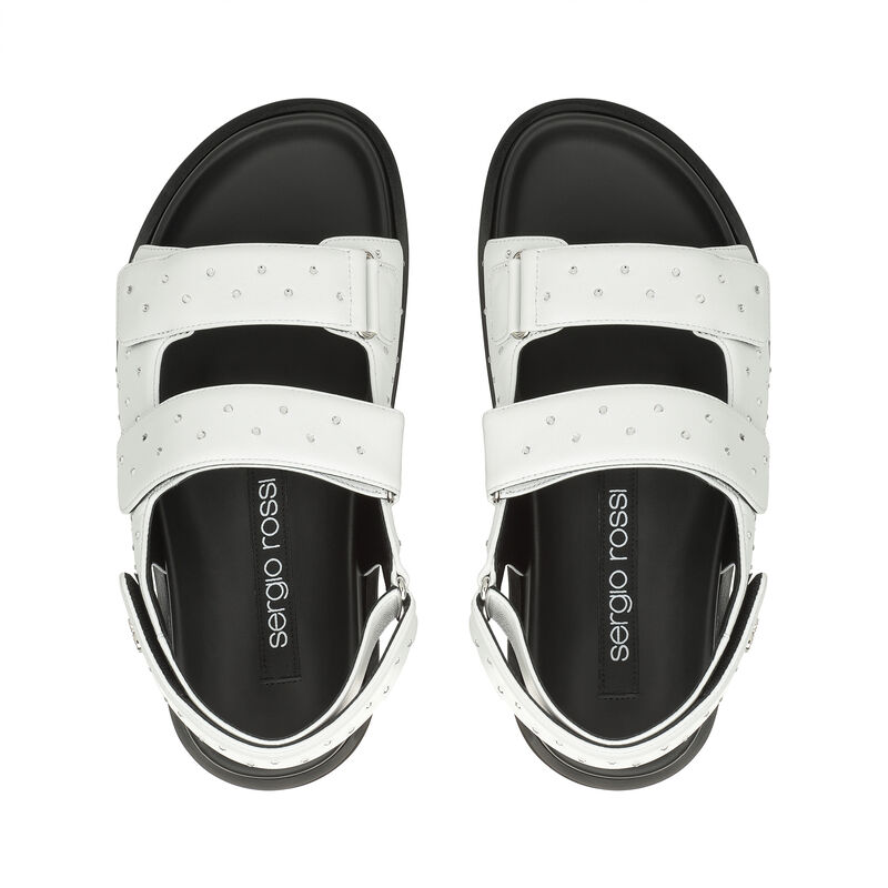 sr Arc - Flat sandals White