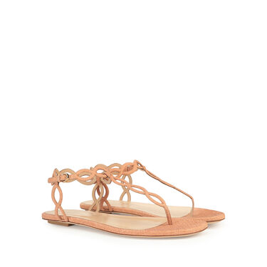 Sandalen beige ohne Ferse: 10mm, Mermaid  - Sandals Apricot 2