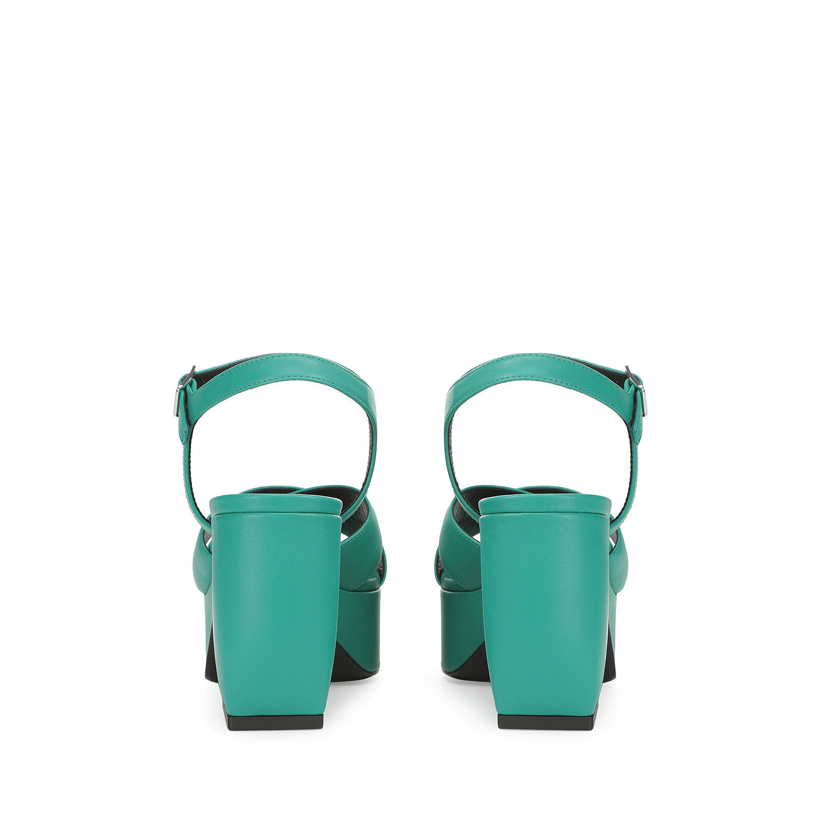 Sandals Green Low heel: 45mm, SI ROSSI - Sandals Kentia Sandals Green Low heel: 45mm, SI ROSSI - Sandals Kentia