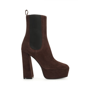 Bottines Marron Talon haut: 85mm, sr Alicia Platform - Booties Fondente 2