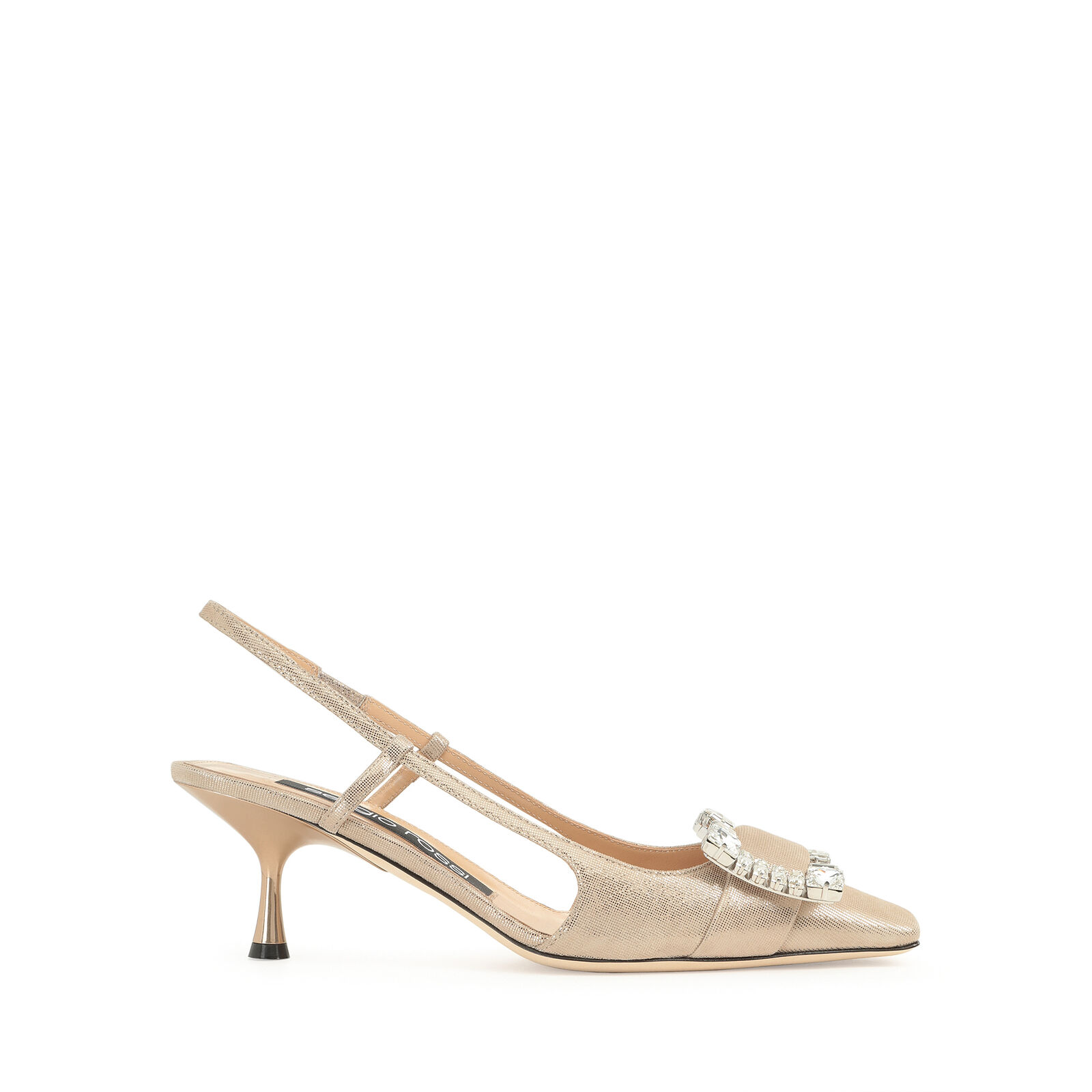 sr Twenty - Slingbacks Platino, 0