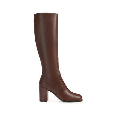 Boots Brown Mid heel: 75mm, sr Aden  - Boots Cocoa 2
