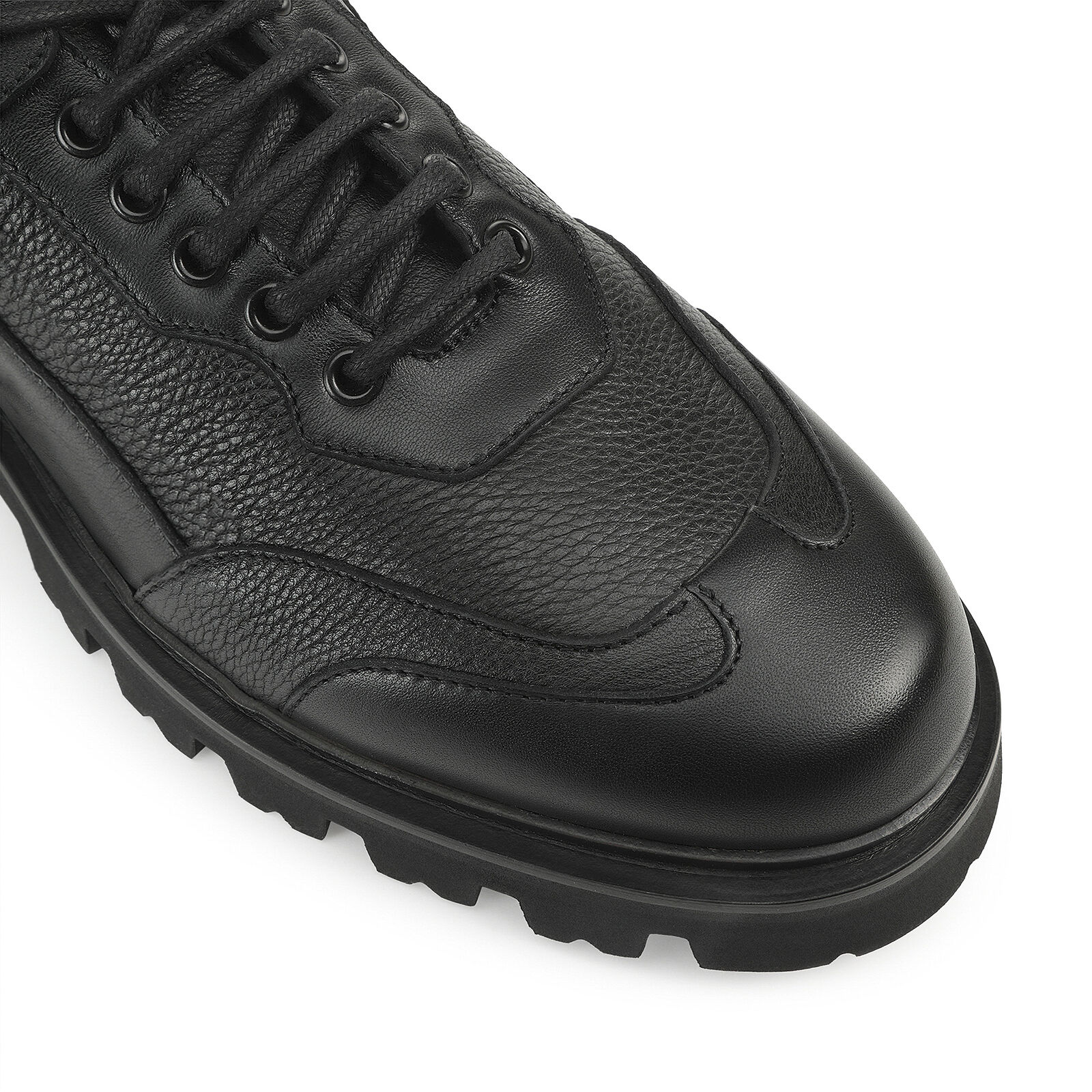 sr Hiking - Mocassini Nero, 4