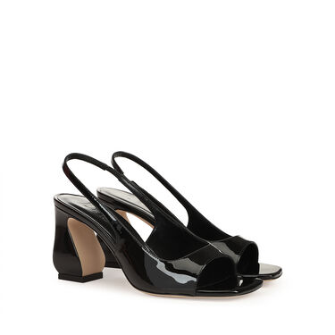 SI ROSSI - Slingbacks Black, 1