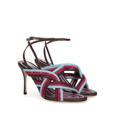 Sandali Rosso Tacco alto: 90mm, sr Watamu - Sandali Wine 2