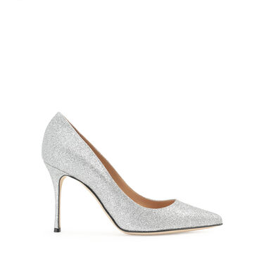 Escarpins Gris Talon haut: 90mm, Godiva - Pumps Argento 2