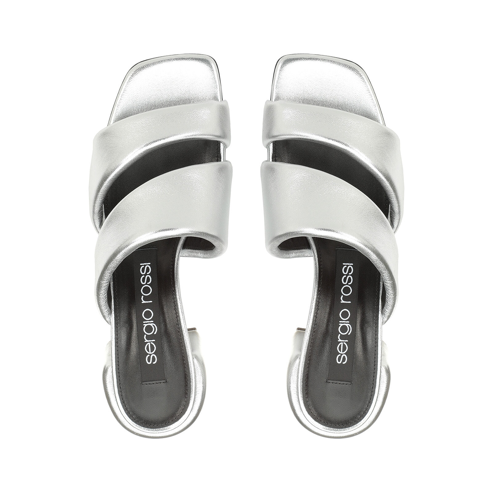 sr Spongy - Sandals Argento, 3
