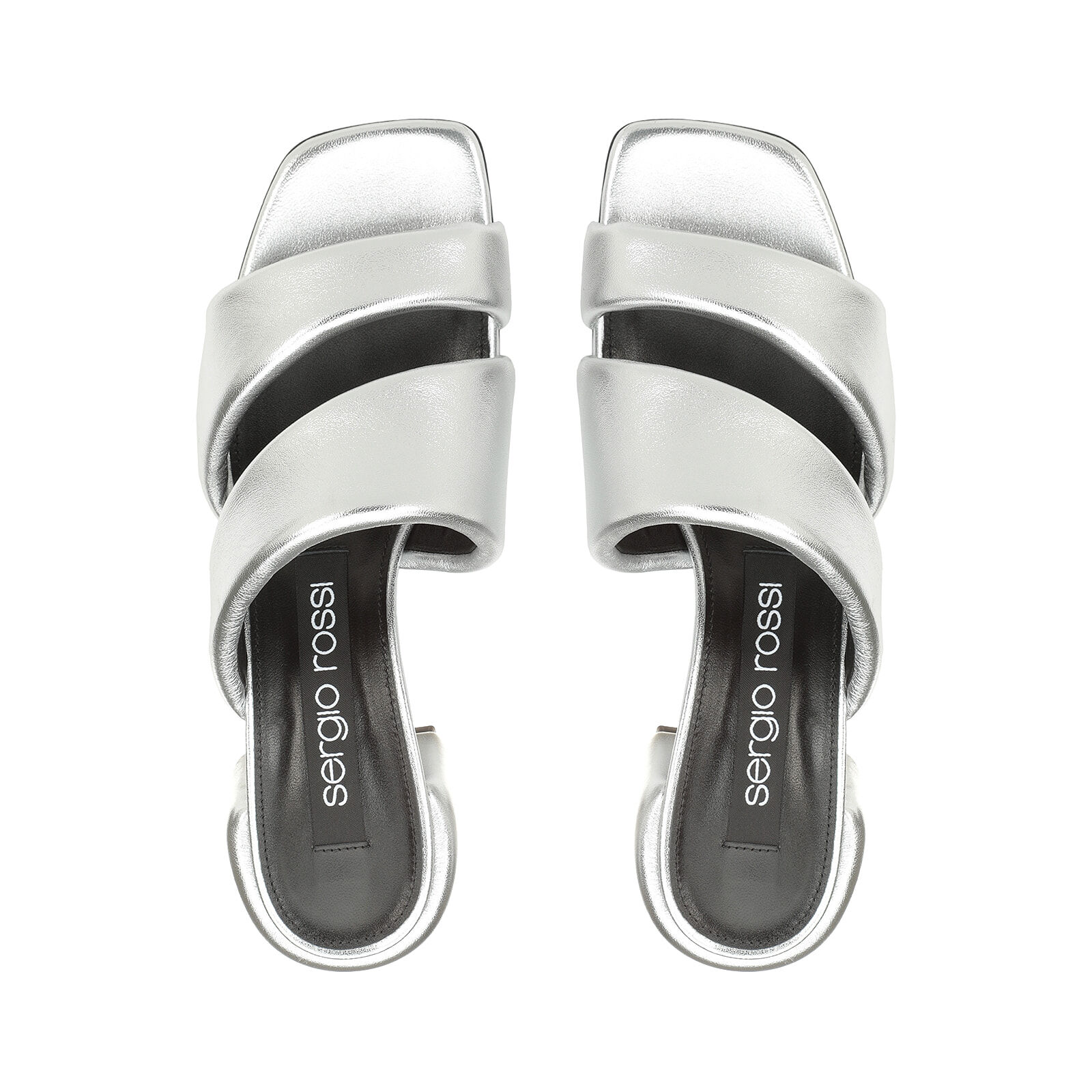 sr Spongy - Sandals Argento, 3