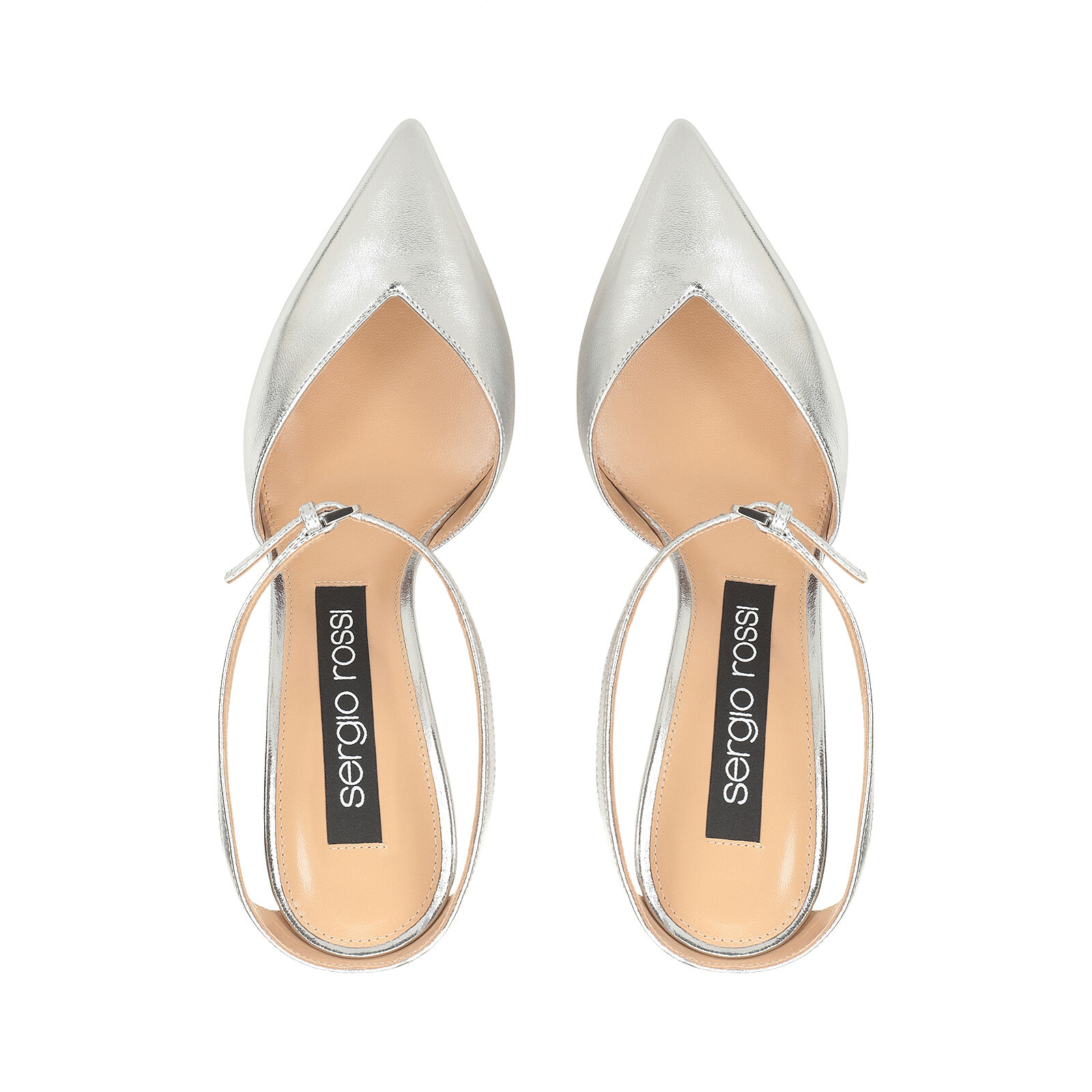 限定セール Godiva 75mm, height: Heel Silver | Rossi Sergio 靴