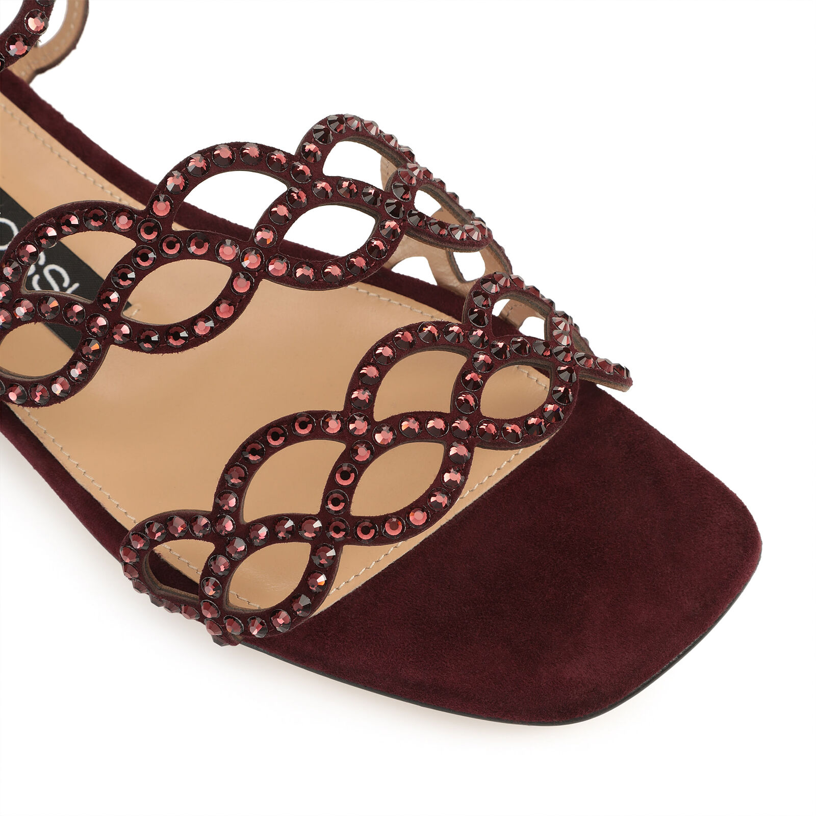 sr Mermaid - Flat sandals Wine, 4