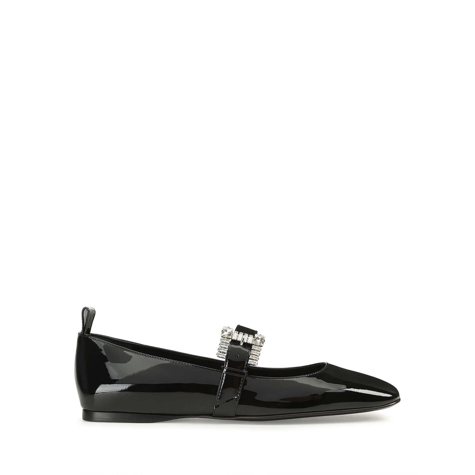 sr Twenty Buckle - Ballerine Nero, 0