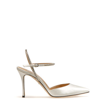 Slingbacks Bianco Tacco alto: 90mm, Godiva Bridal - Slingbacks Bianco 2