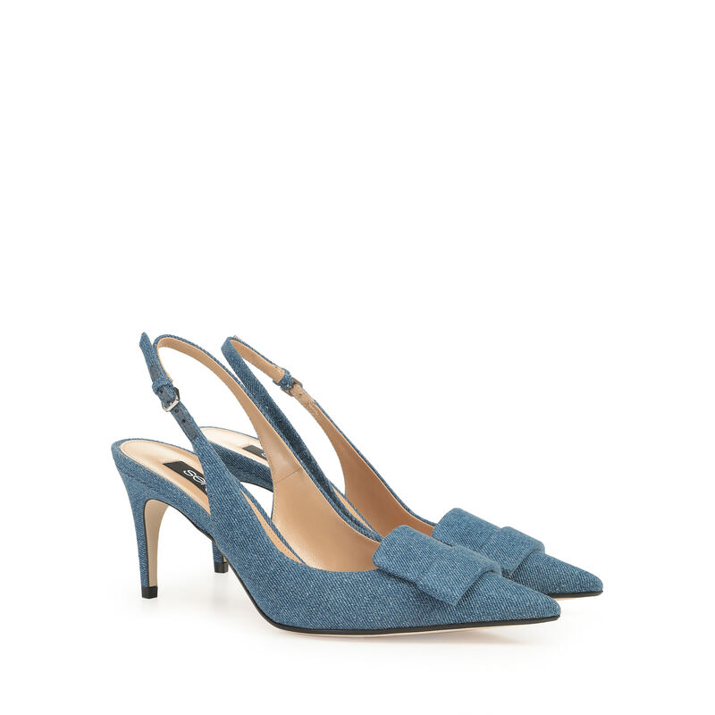 sr1 - Slingbacks Indigo