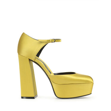 Platform Pumps Yellow High heel: 85mm, sr Alicia  - Platform Pumps Chartreuse 2