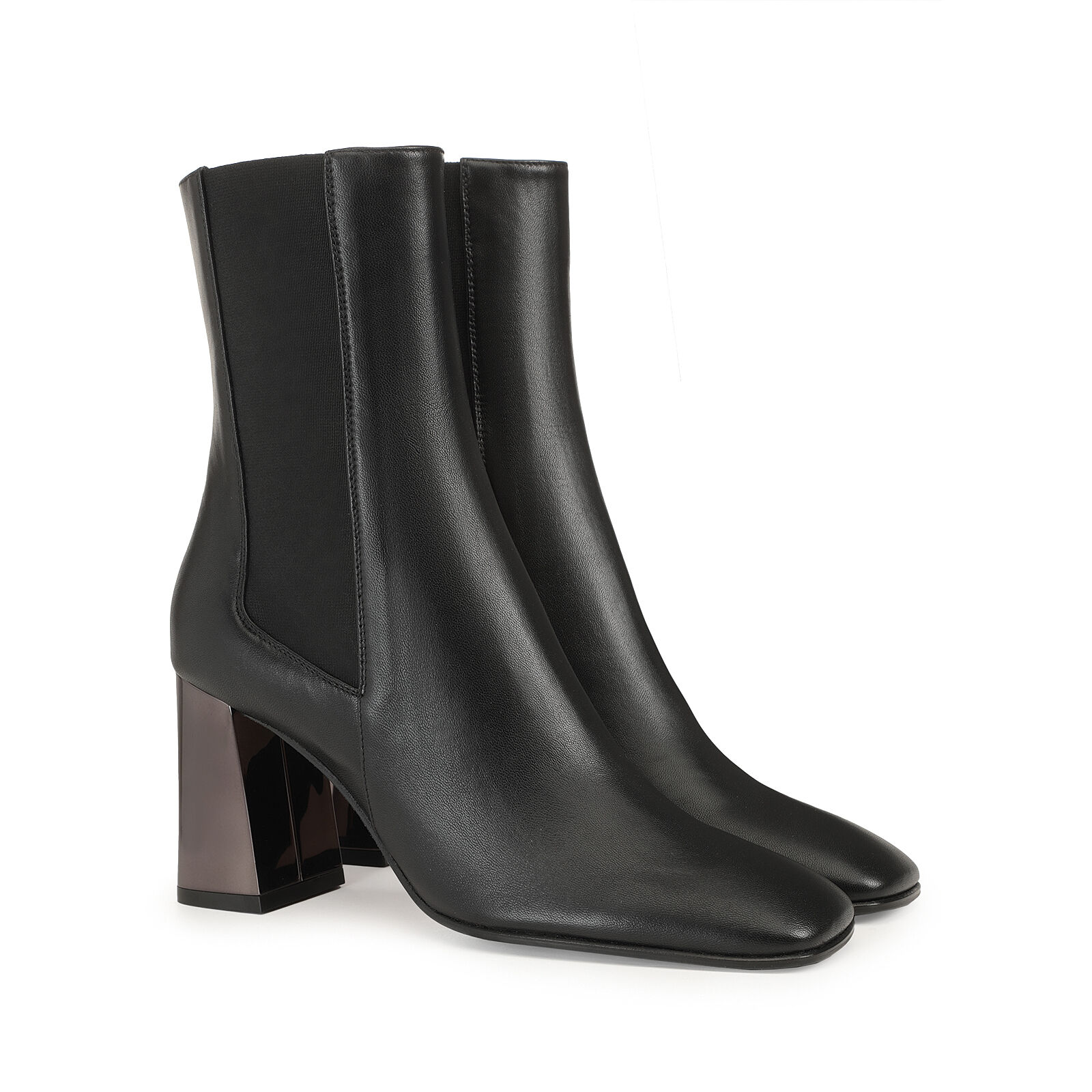 Booties Black High heel: 80mm, sr Alicia | Sergio Rossi