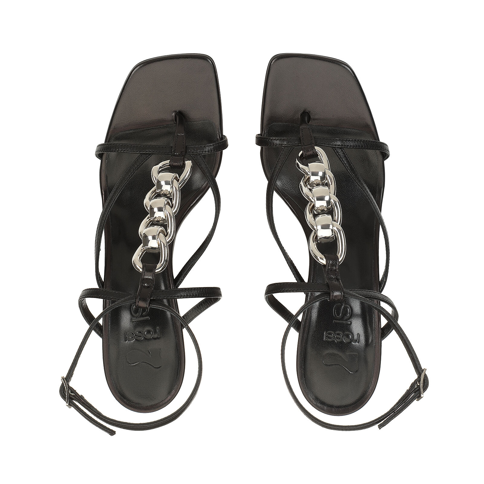 SI ROSSI  - Sandals Black, 3