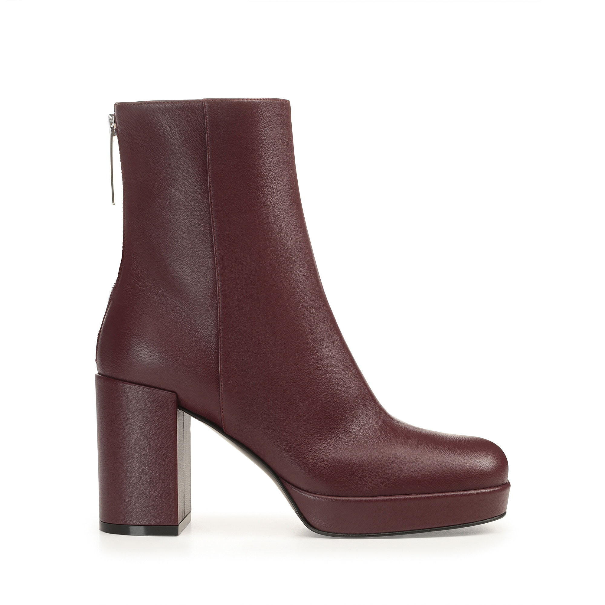 Wine red booties store
