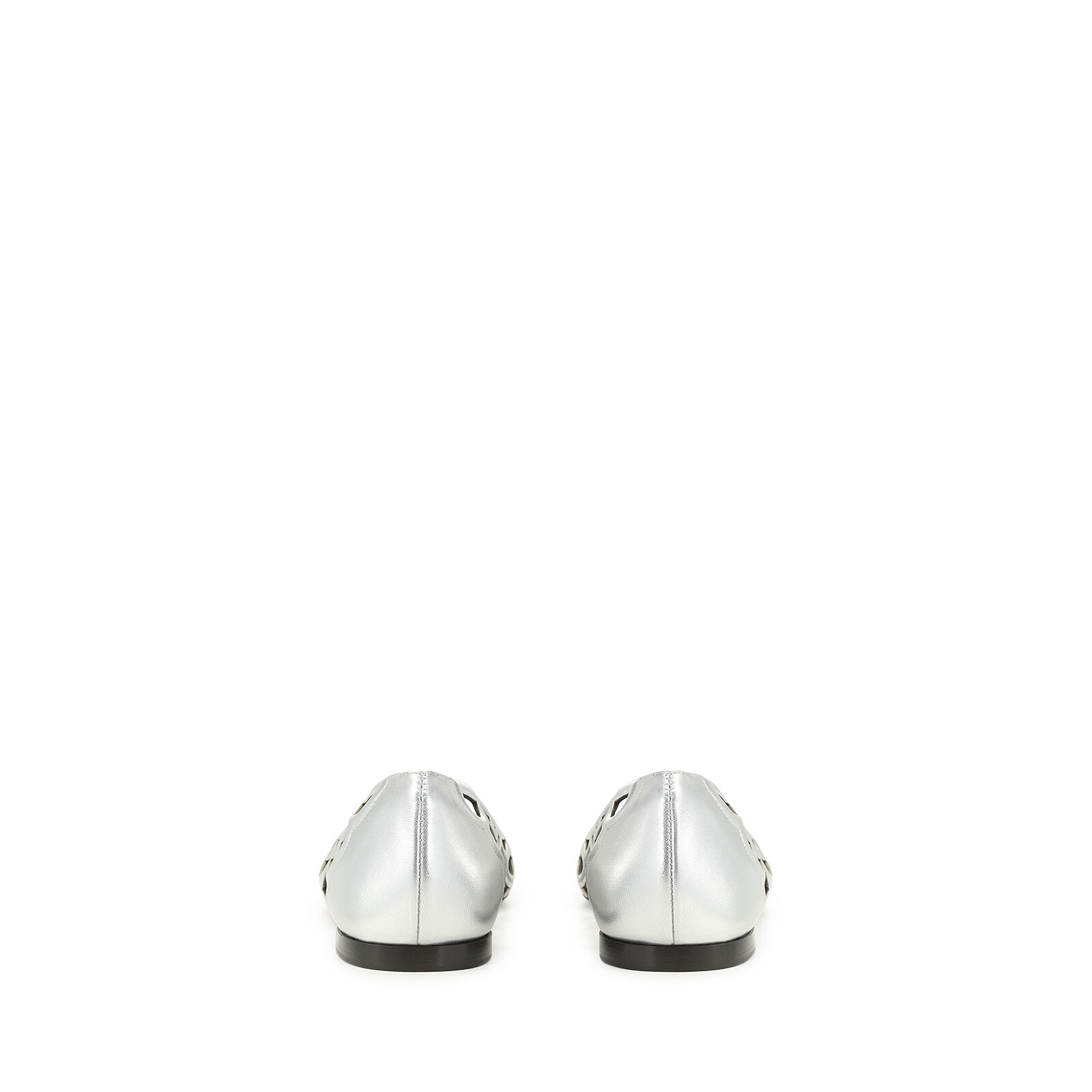 Ballerinas Grey Flat 10mm sr Mermaid Ballerinas Argento Sergio Rossi