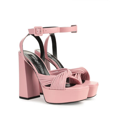 Sandals Pink High heel: 90mm, sr Akida - Sandals Light Rose 2