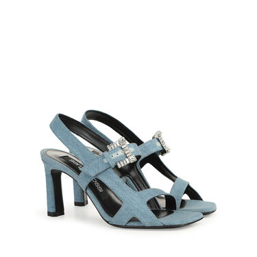 Sandales Bleu Talon haut: 80mm, sr Twenty - Sandals Blue 2