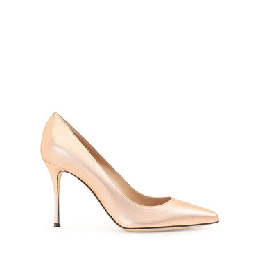 Pumps Pink High heel: 90mm, Godiva - Pumps Oro Rosa 2